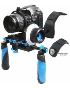 Morros DSLR Rig Shoulder mount rig Stabilizer and Follow Focus With Gear Ring Belt for DSLR cameras and Camcorders