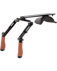 Wooden Camera Shoulder Rig v3 (Pro) (Brown Leather)